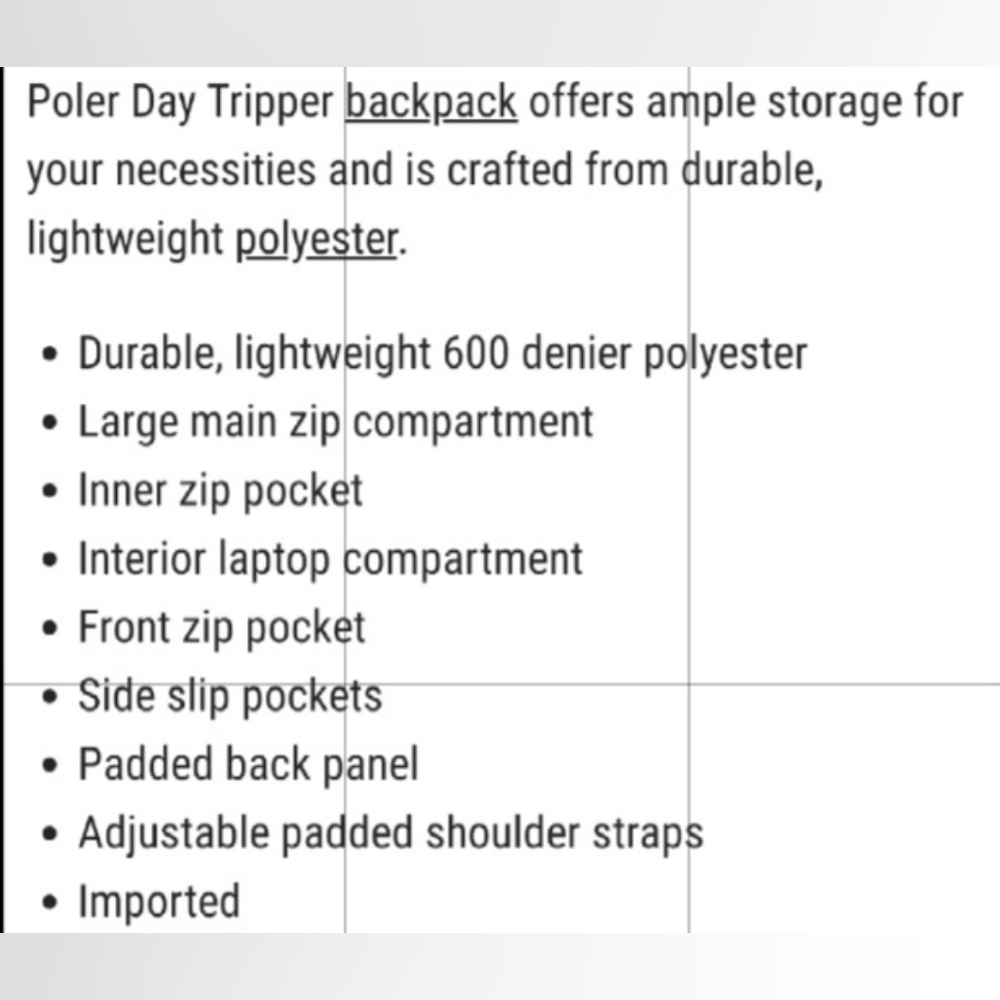 Poler Light Green Everyday Backpack - Picture 6 of 11